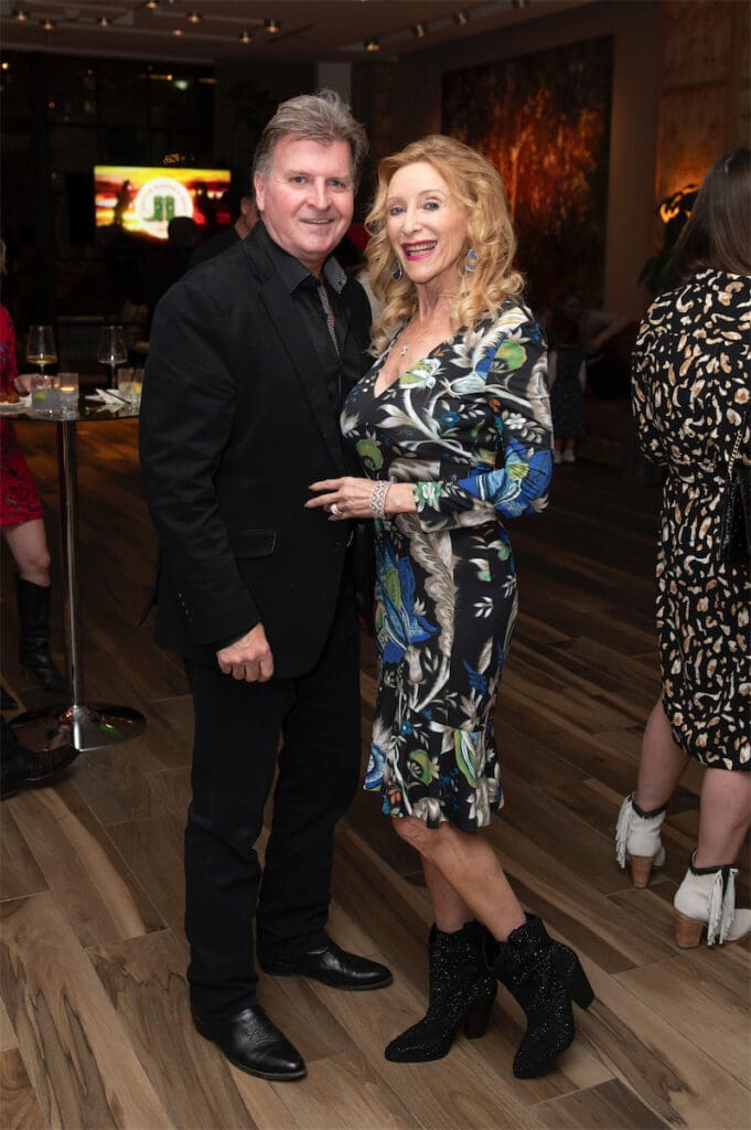 Daniel Fitzgerald and Anne Davidson (Photo by Tamytha Cameron)