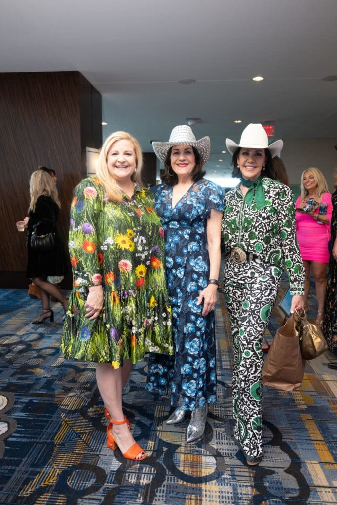 DeeDee Marsh, Ellie Francisco, Robin Young-Ellis at the Trailblazer Awards luncheon and fashion show.