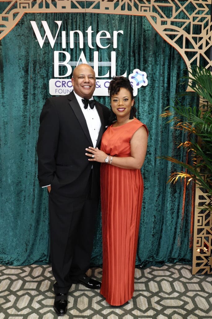 Dennis & Tiffany Hatchett at the Winter Ball