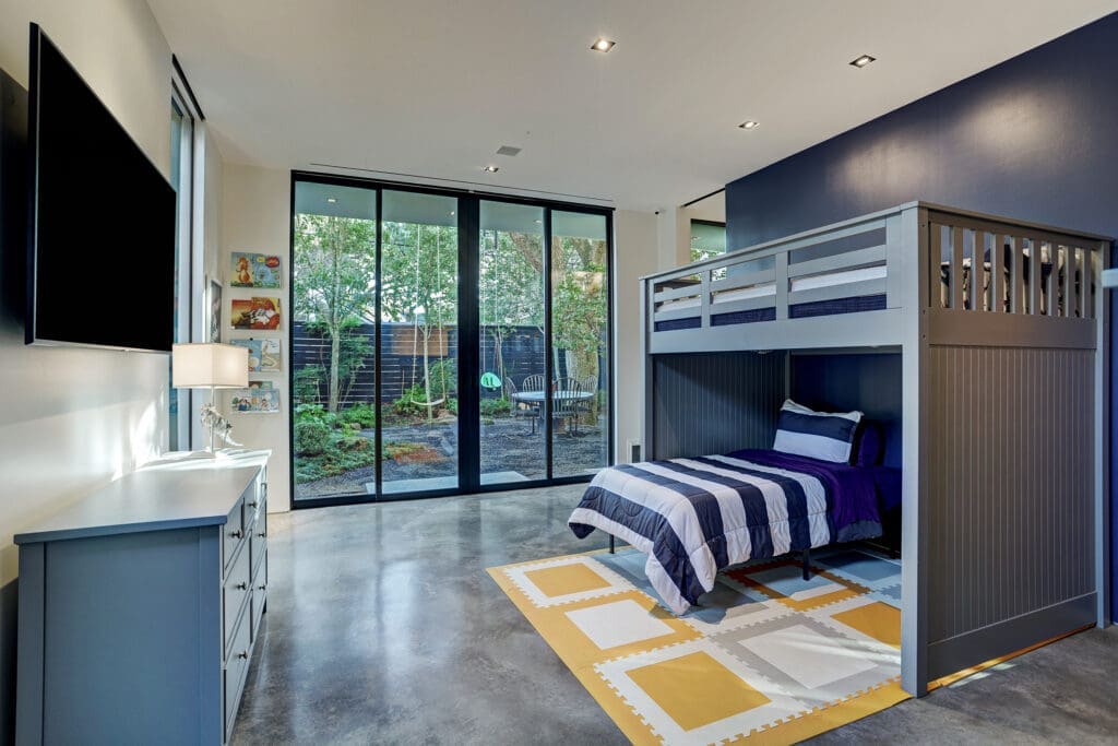 The inside of the home shines just as much as the outside.