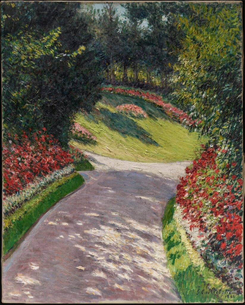 Gustave Caillebotte, "The Path in the Garden," 1886