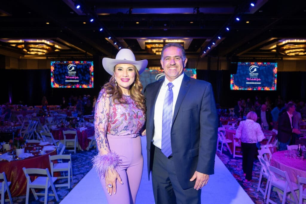 Isela & Juan Garcia at the Trailblazer Awards luncheon and fashion show.