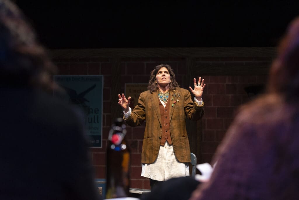 Amy Bruce as Sandy Chandler in "The Catastrophic Theatre's "It Is Magic." (Photo by Anthony Rathbun)