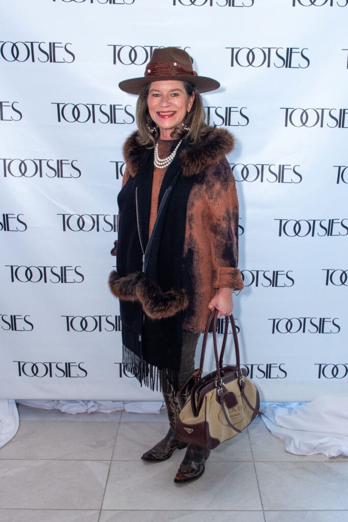 Jana Giammalva at Tavola for the luncheon/Tootsies fashion event at the new Italian restaurant on Post Oak Boulevard. (Photo by Jacob Powers)