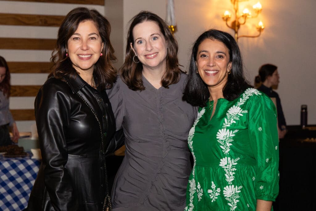 Jen Fink, Bari Fishel, Shreya Seth at Texas Children's Hospital 'Cooking Up a Cure' event at The Revaire (Photo courtesy of Texas Children's Hospital)