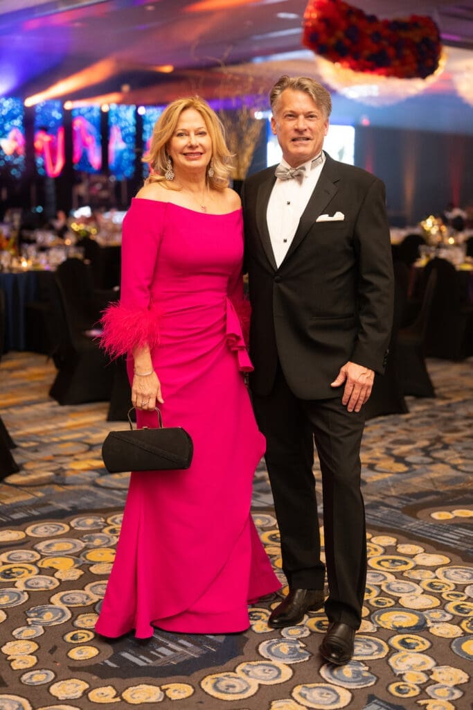 Joanne & Jeff Houck  at the 40th anniversary American Heart Association Heart Ball. (Photo by Daniel Ortiz)