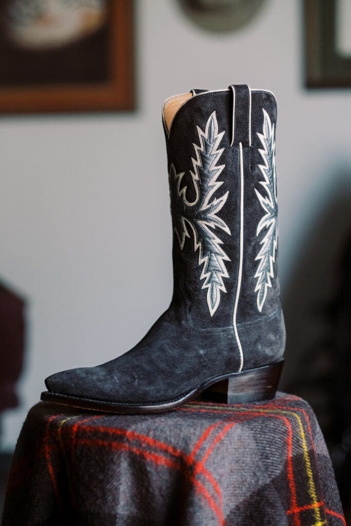 Parker Boot Company's Western boots are custom made to the buyer's desires.  