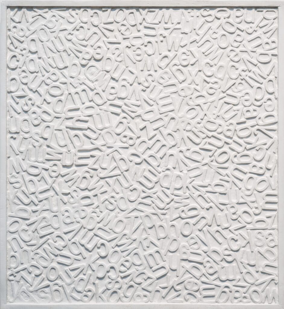 Chryssa's "Study on Light," 1962, at The Menil Collection, Houston. (© The Estate of Chryssa, National Museum of Contemporary Art Athens. Photo by Paul Hester)