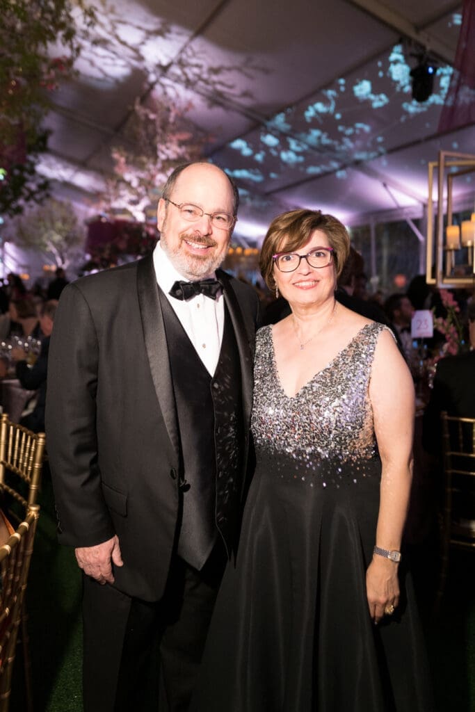 Kevin and Sabria Lewis at Asia Society Texas’ Tiger Ball 2023: Celebrating the Beauty and Elegance of Japan. (Photo by Daniel Ortiz)