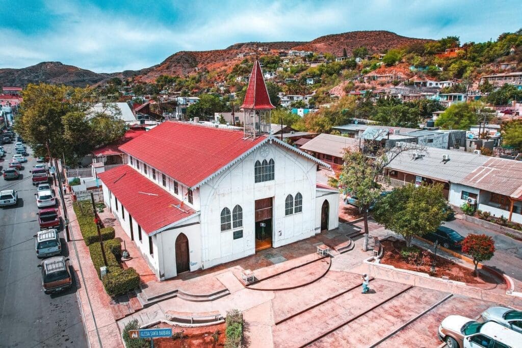 The city’s European influence stems from its French mining roots.