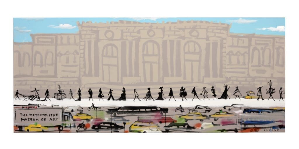 Donald Robertson's “Costume Institute," 2020, from the book Sofa King Great 