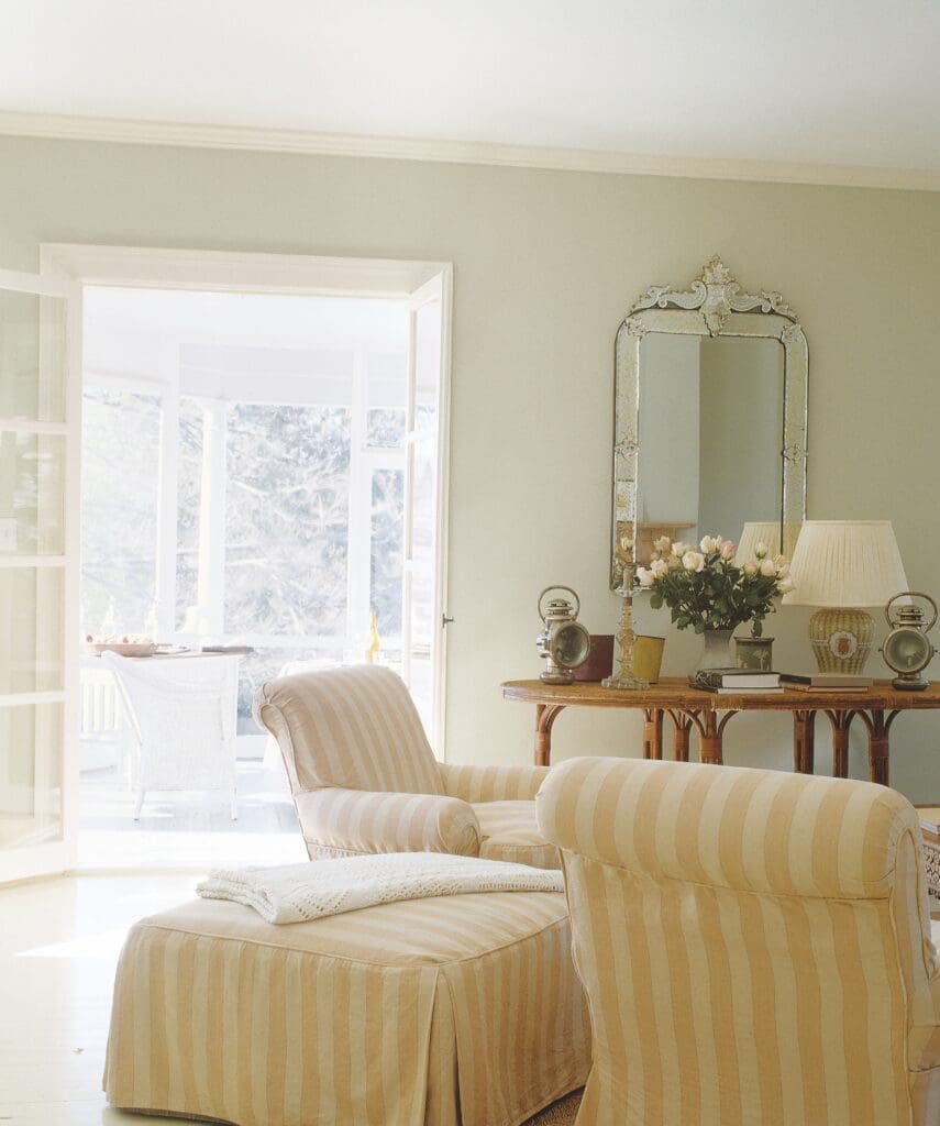 A room in the home of Anne McNally designed by Kathryn Ireland, from the book Kathryn M. Ireland: A Life in Design (CICO Books). (Photo by Tim Beddow)