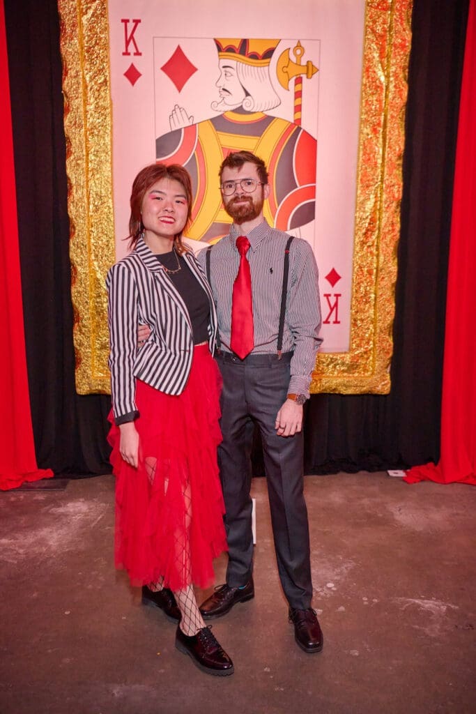 Caitlin Hsu, Rhys Roberts at Fresh Arts Wonder Ball (Photo by Charlie Horse Photography)