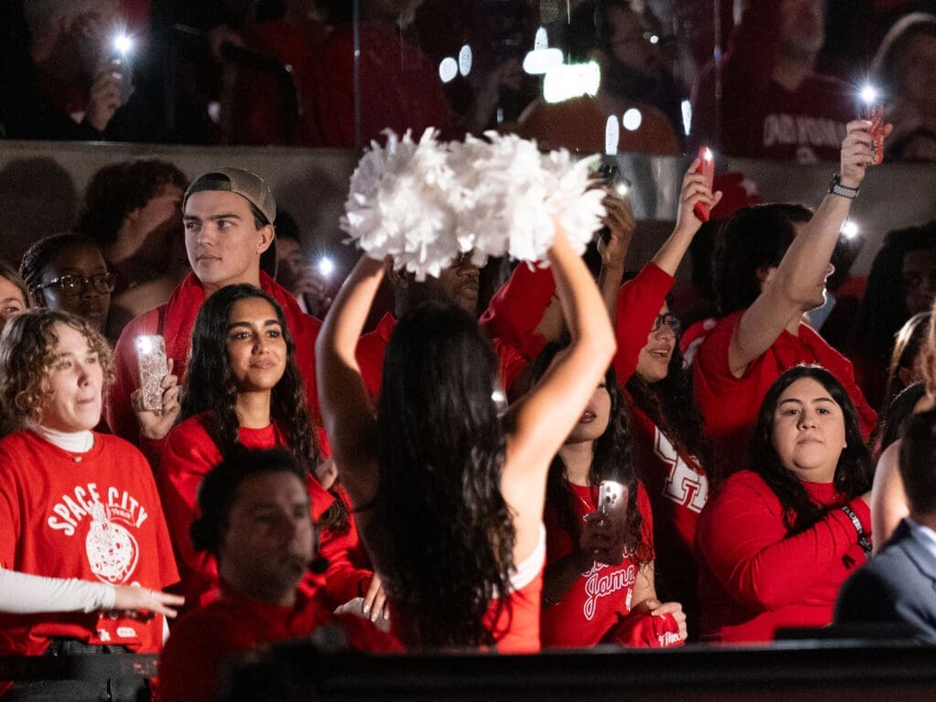 The Fertitta Center and its atmosphere for UH basketball is finally getting the national recognition it deserves. (Photo by F. Carter Smith)