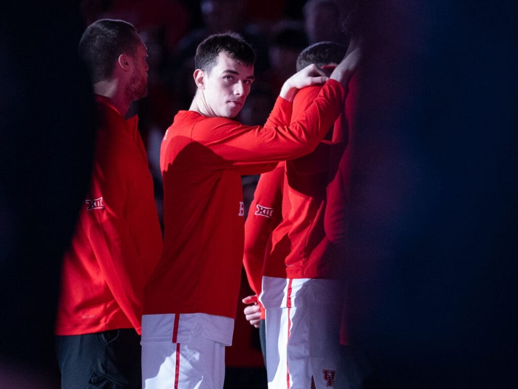University of Houston guard Ryan Elvin is a much better player than many realize. (Photo by F. Carter Smith)