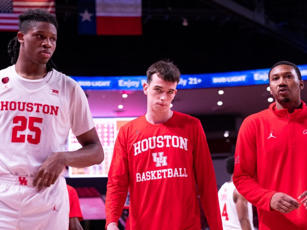 Ryan Elvin is a walk-on turned team captain for the No. 1 ranked college basketball team in America. And that's just part of his University of Houston story. (Photo by F. Carter Smith)
