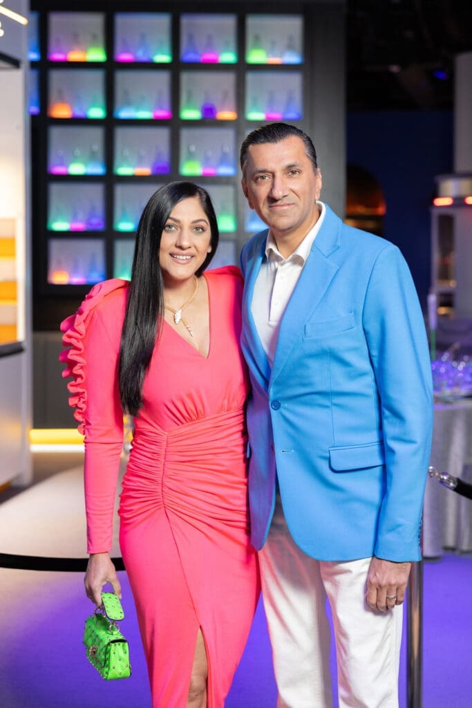 Dr. Sippi & Ajay Khurana at the Houston Museum of Natural Science 'Big Energy!' gala. (Photo by Daniel Ortiz)