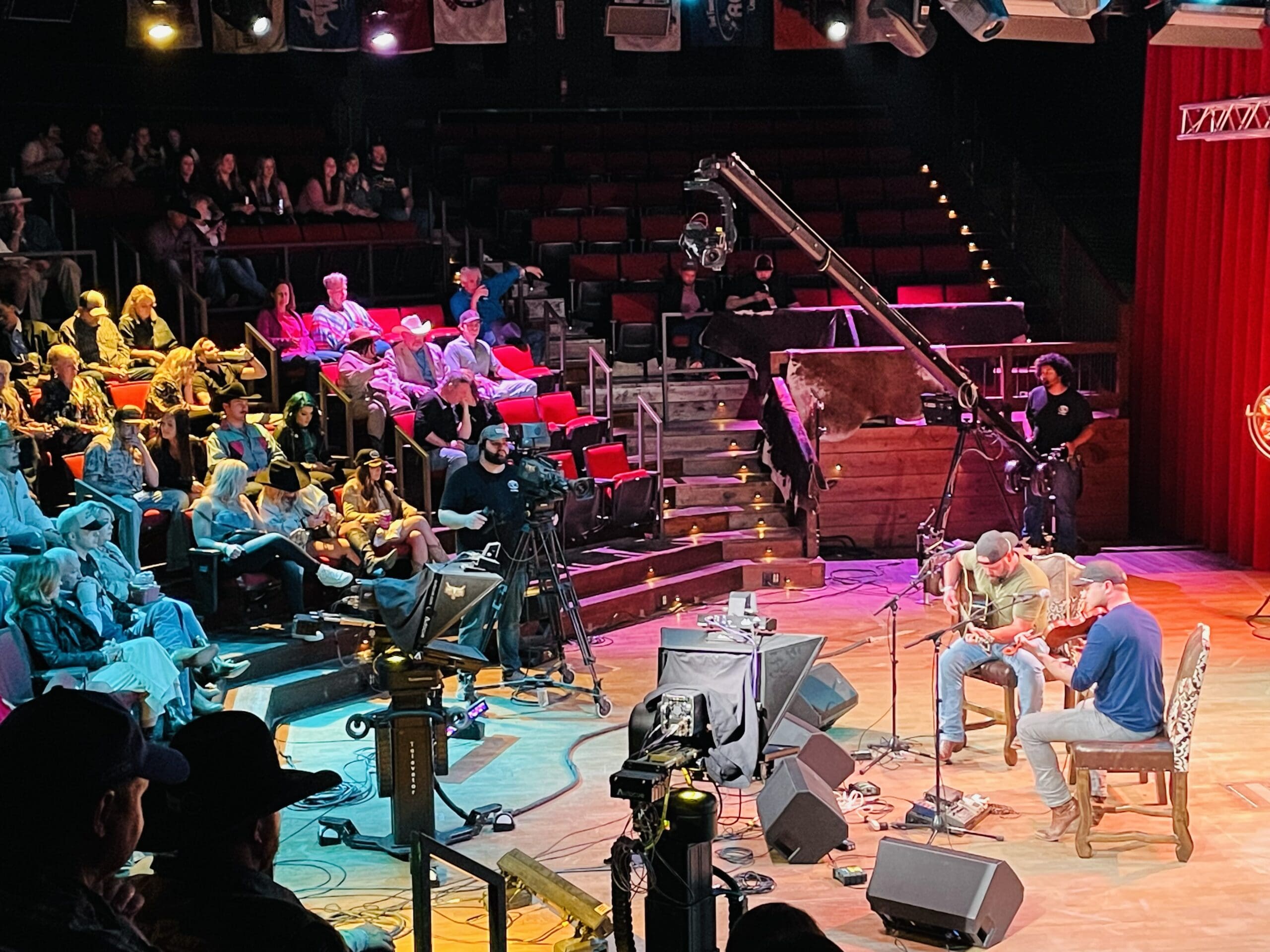 FWMF 2024 – Country artist Mike Ryan returned to the festival performing inside the Cowboy Channel Studio. (Photo by Courtney Dabney)