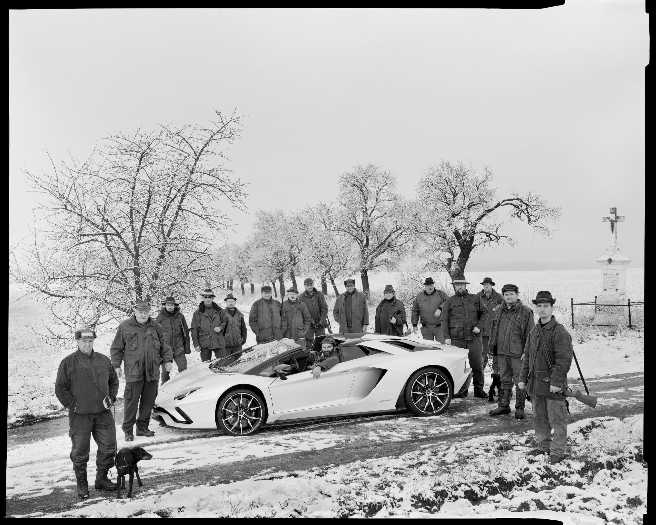 Roman Franc's <em>Hunters and Lamborghinis</em>, 2021 (Courtesy the artist and FotoFest)