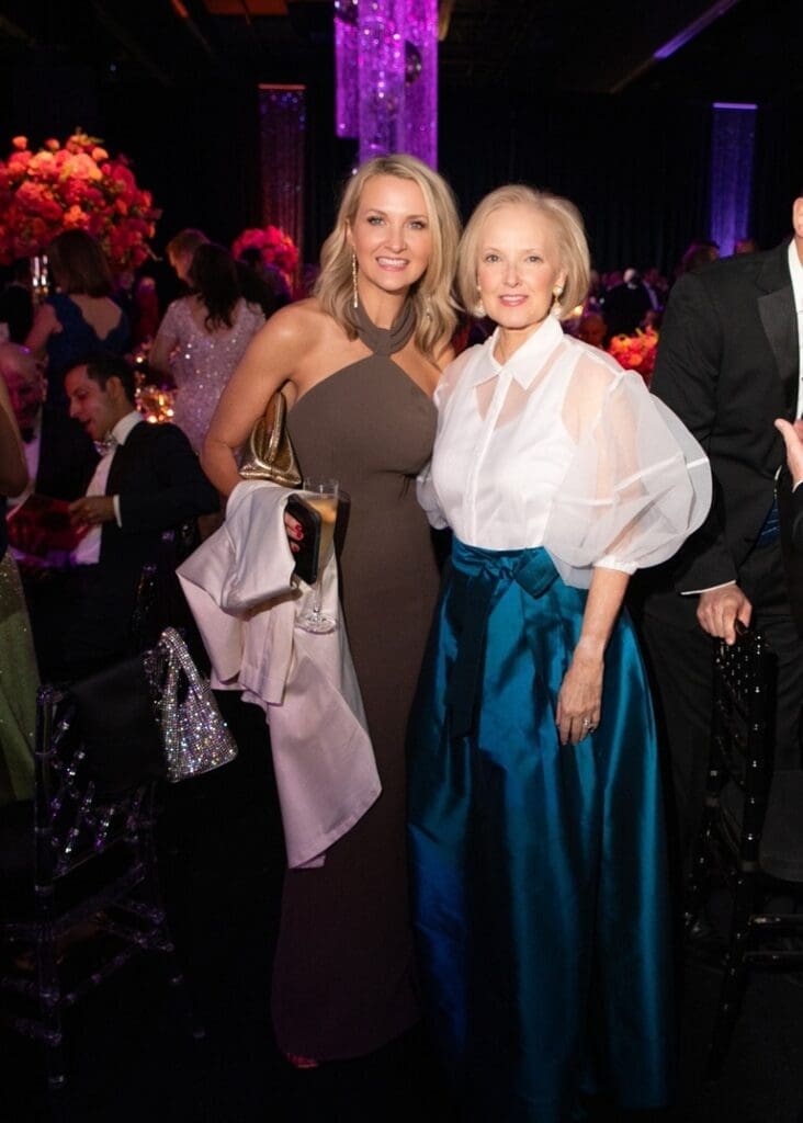 Fort Worth Mayor Mattie Parker and Lezlie Monteleone. (Photo by Rachel DeLira)