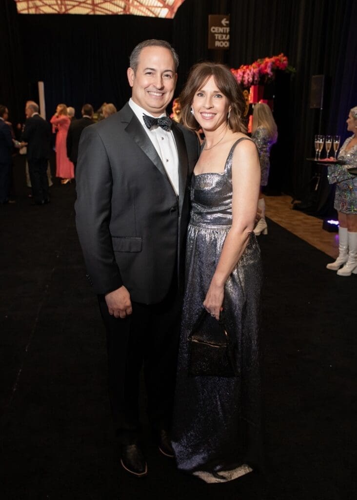 Jennifer and Jason Disney at Jewel Charity Ball. (Photo by Rachel DeLira)