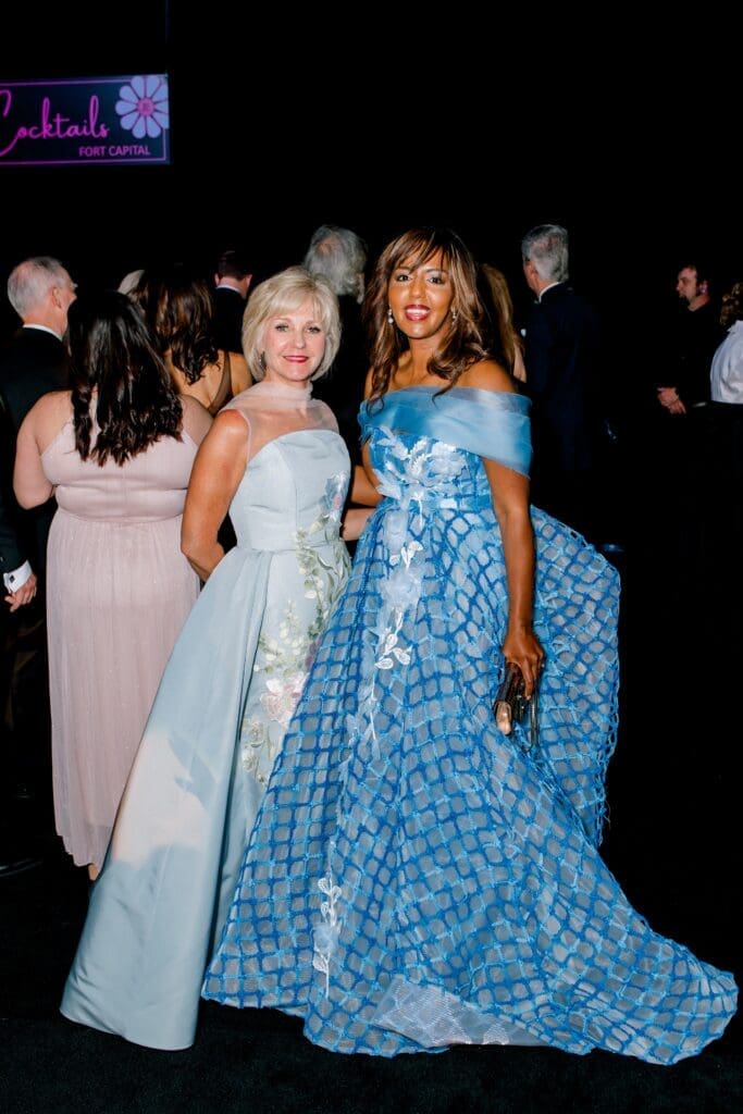 Prudence Graham and Nardos Imam at the 70th annual Jewel Charity Ball. (Photo by Canon Sawyer)