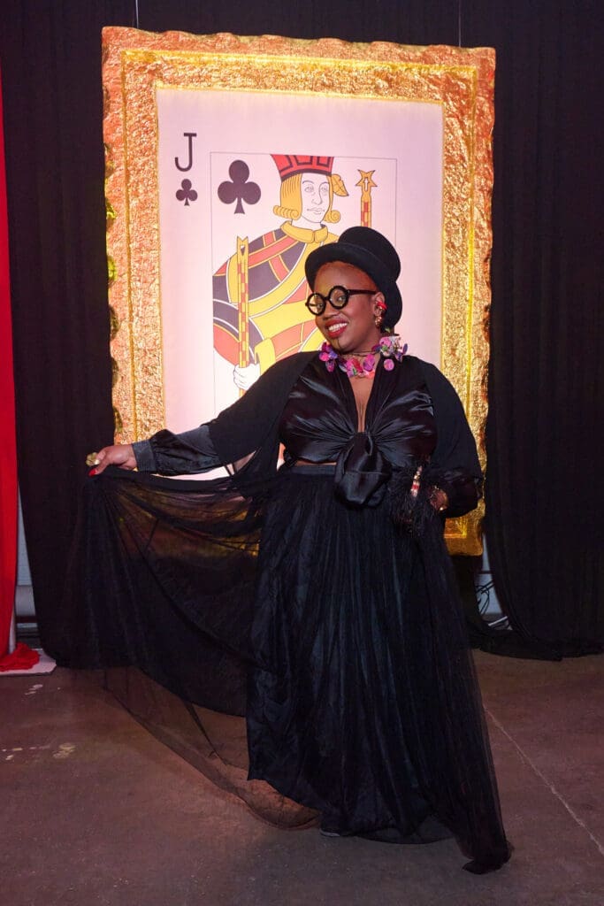 Janice Bond at Fresh Arts Wonder Ball (Photo by Charlie Horse Photography)