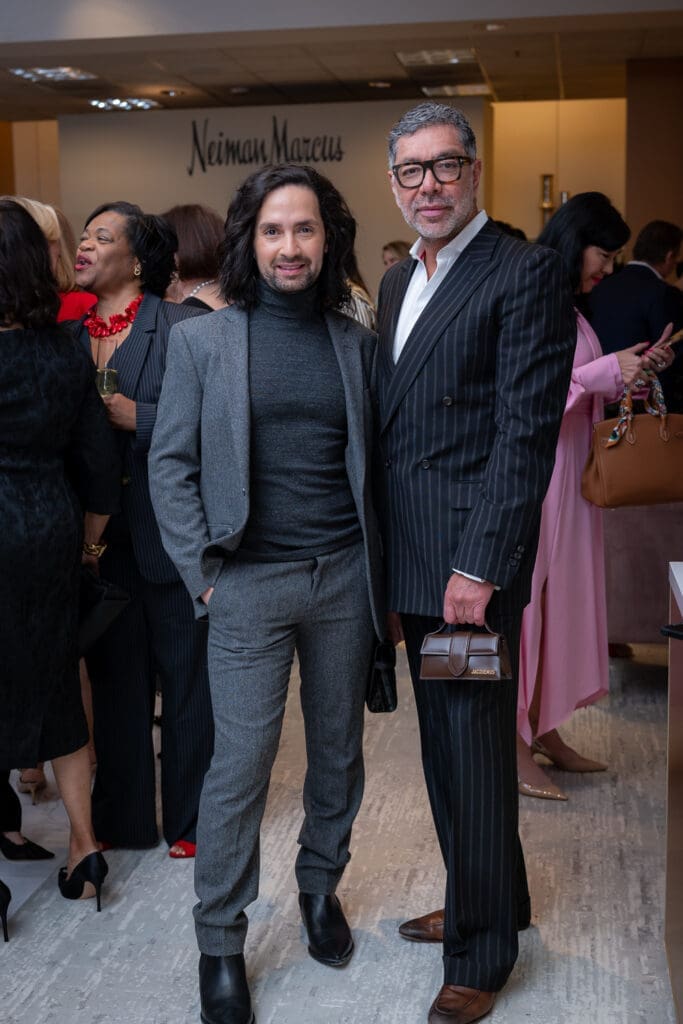Tarek El-Bjeirmi, Ceron at the PaperCity Philanthropy in Fashion Best Dressed announcement party at Neiman Marcus (Photo by Kara Trail, Miroma Photography)
