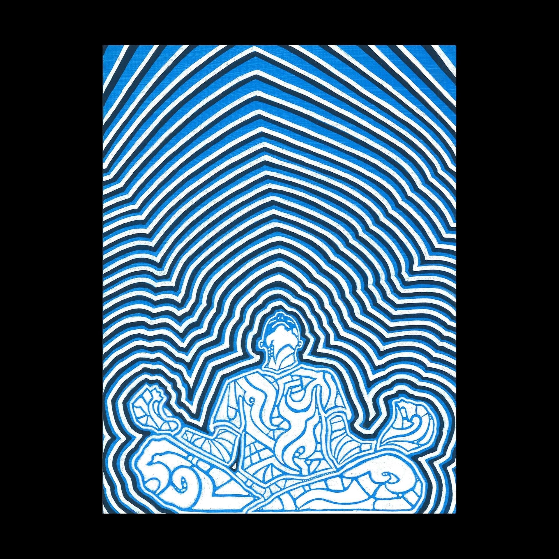 Meditation is an important part of artist Jeff Lung's world. (Photo courtesy of Jeff Lung)