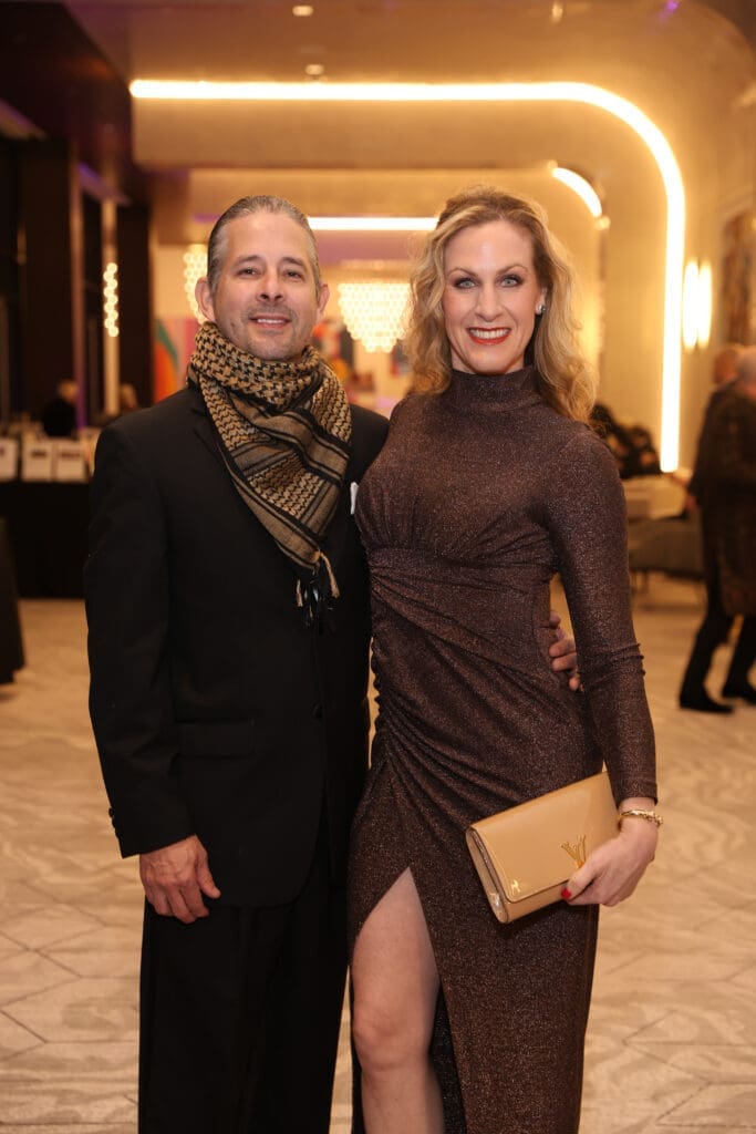 Mickey & Debi Barret at the Mercury gala (Photo by Priscilla Dickson)