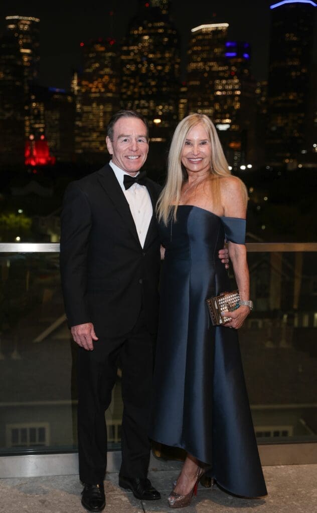 AJ Quereshi & Lori Rodrigue at the Mercury gala (Photo by Priscilla Dickson)