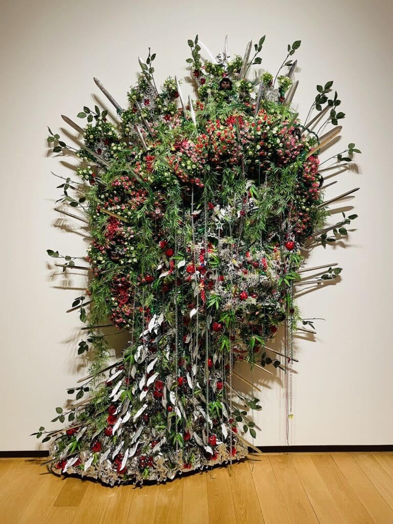 Installations like Koh-i-Noor confront British Colonialism in the Caribbean. (Photo by Courtney Dabney)