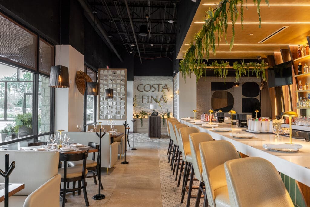 New Latin Restaurant In The Woodlands Brings a Unique Tropical Patio Vibe — Inside Costa Fina’s Dramatic Design
