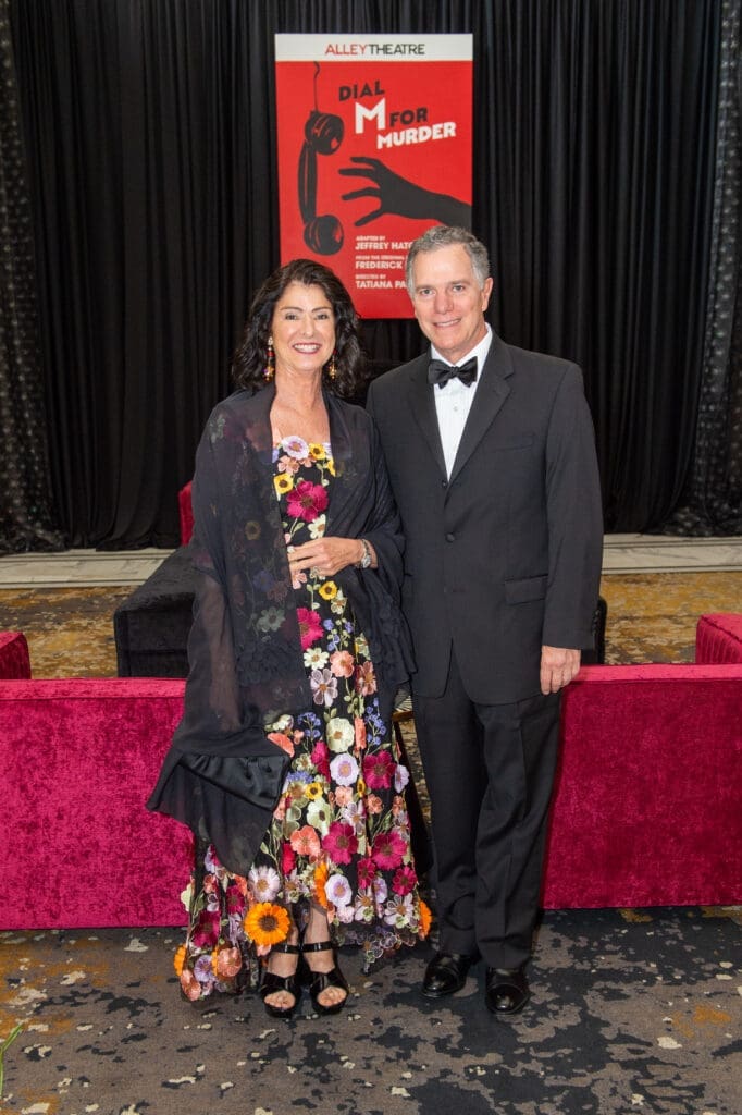 Rita & German Cura at tye Alley Theatre gala. (Photo by Jacob Power)
