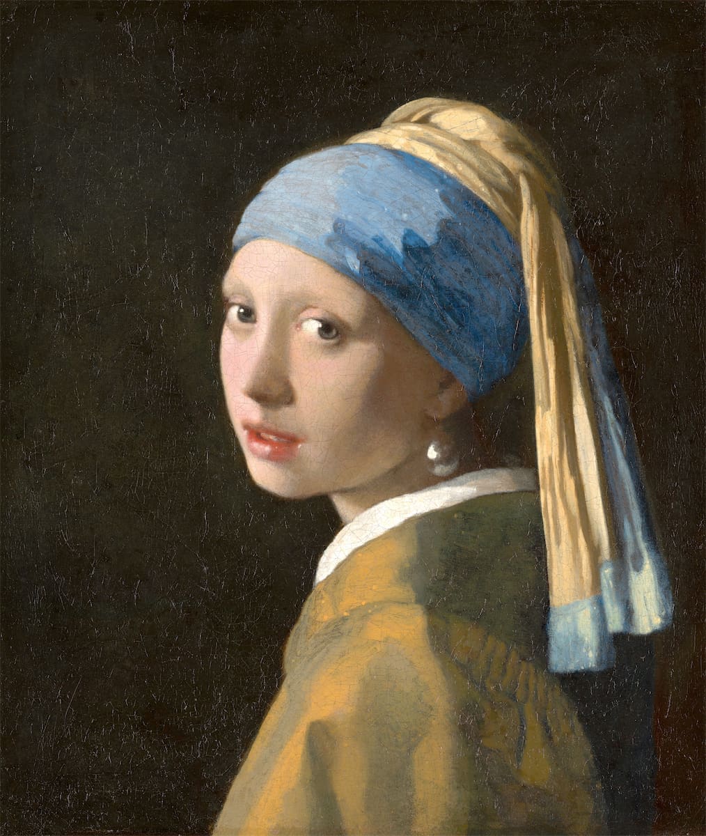 115 Johannes Vermeer’s Girl with a Pearl Earring, 1665. Mauritshuis, The Hague. Bequest of Arnoldus Andries des Tombe, The Hague