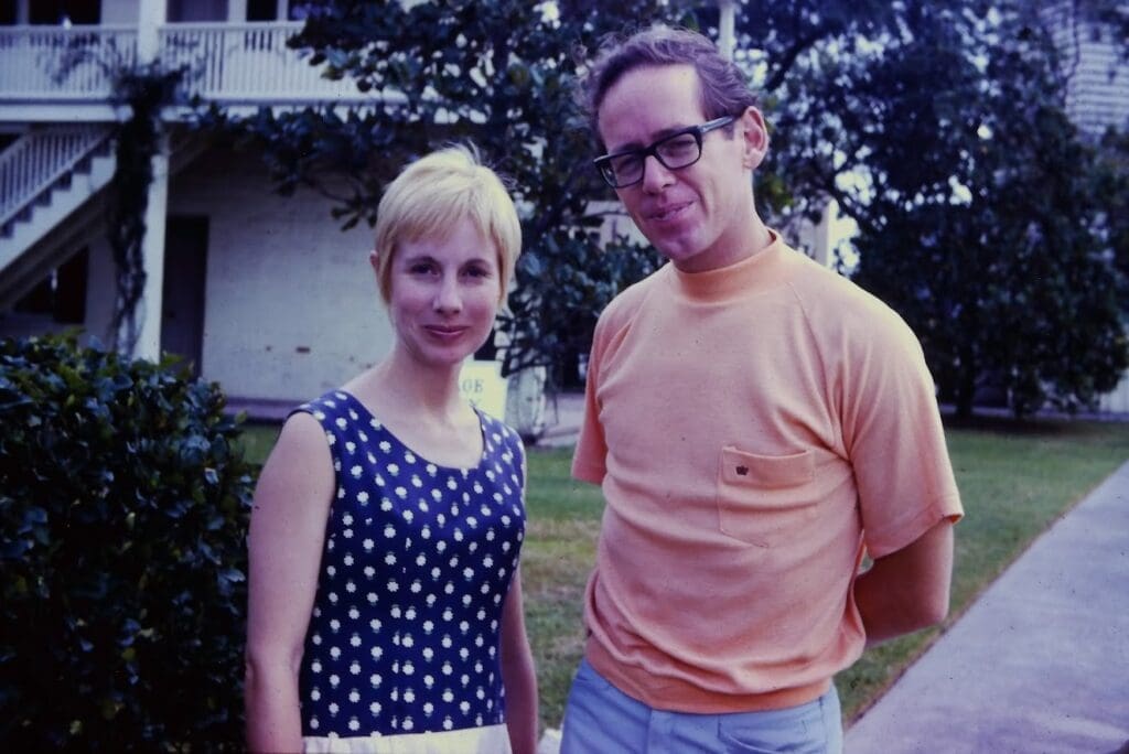 Sarah Gish's mom and dad (Photo by Connie Upton)