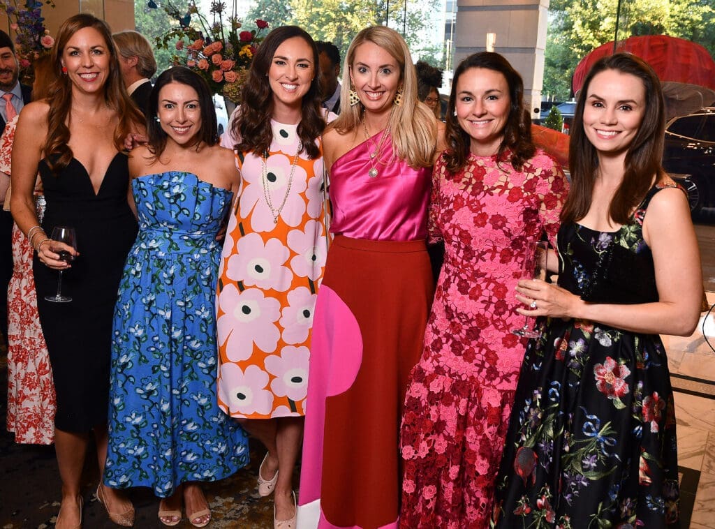Allison Thomison, Kelly Koster, Erin Beckwith, Lauren Brollier, Michole Easterly, Leah Simpson at the Communities in Schools dinner