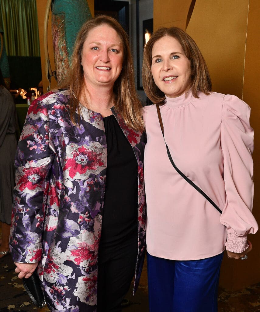 CIS of Houston CEO Lisa Descant, Michele McClinton at the Communities in Schools of Houston dinner
