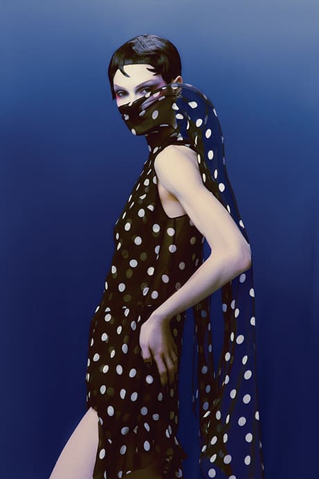 Stella McCartney dot ruffled dress $1,890 at Neiman Marcus, Stanley Korshak. 