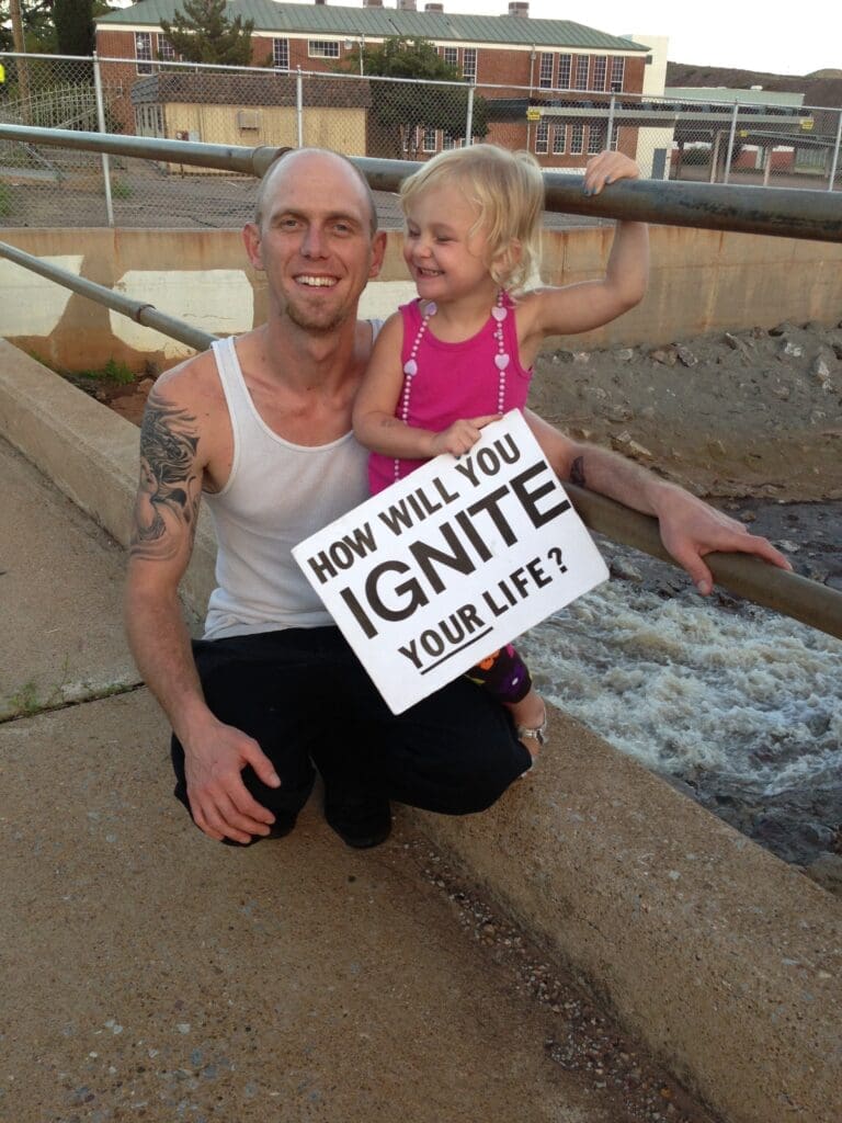 A photo from the IGNITE YOUR LIFE! project (Photo by Sarah Gish)