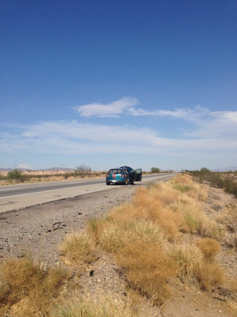 Hubba Hubba stranded in Phoenix (Photo by Sarah Gish)