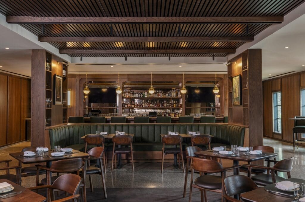 Bar Bludorn was designed by Gensler (Photo by Claudia Casbarian)