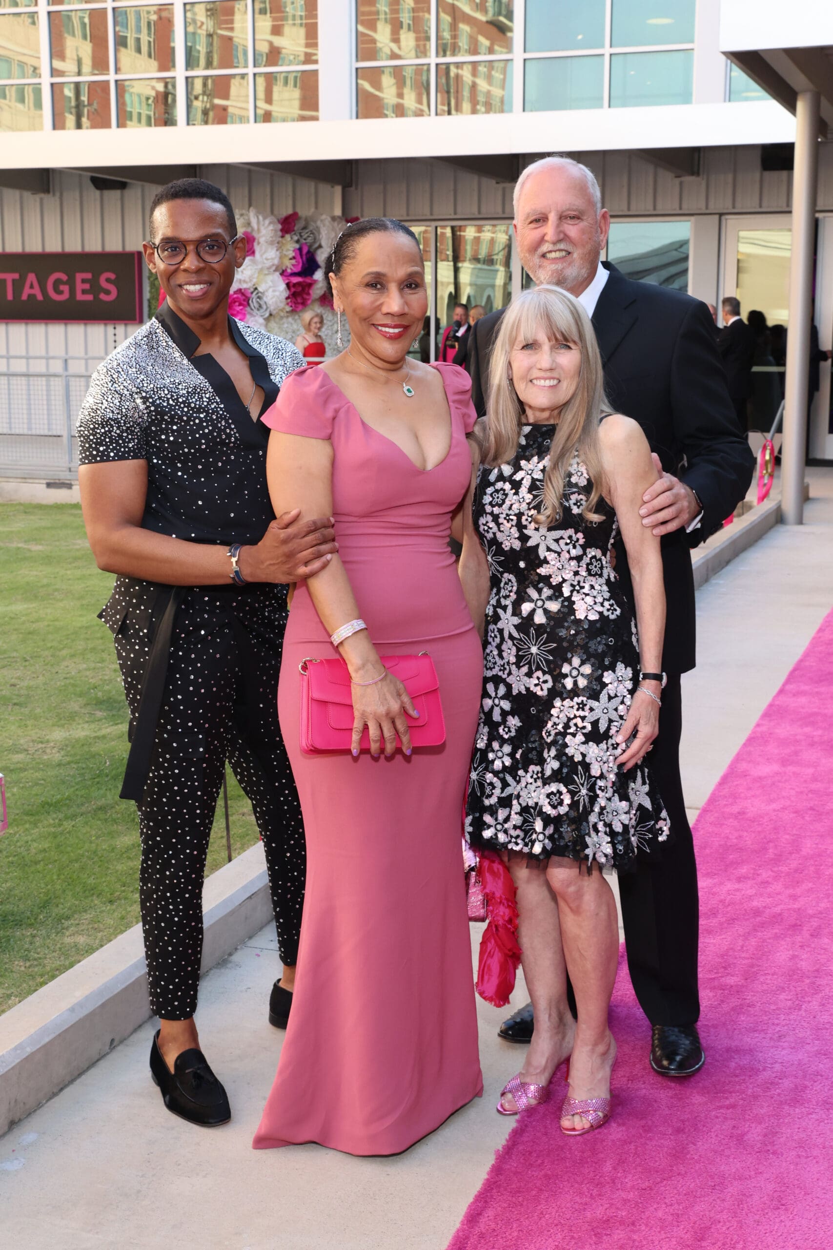 Christopher Mitchell, Myrtle Jones, Glenda and Russell Gordy