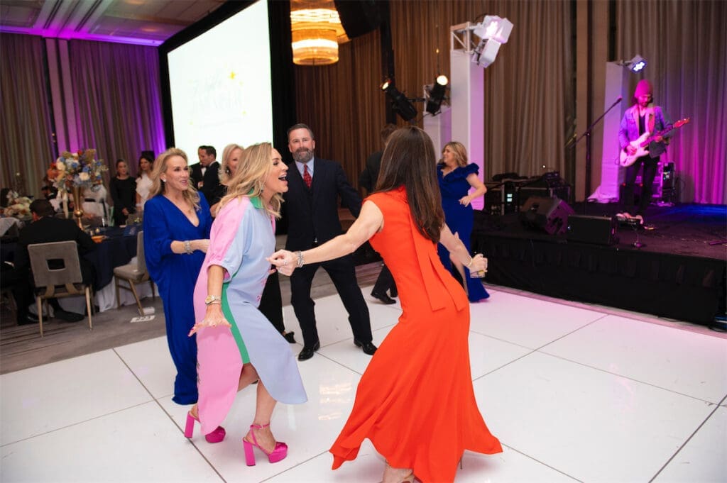 Dancing at the 2024 Aging Mind Foundation Gala (Photo by Tamytha Cameron and Celeste Cameron)