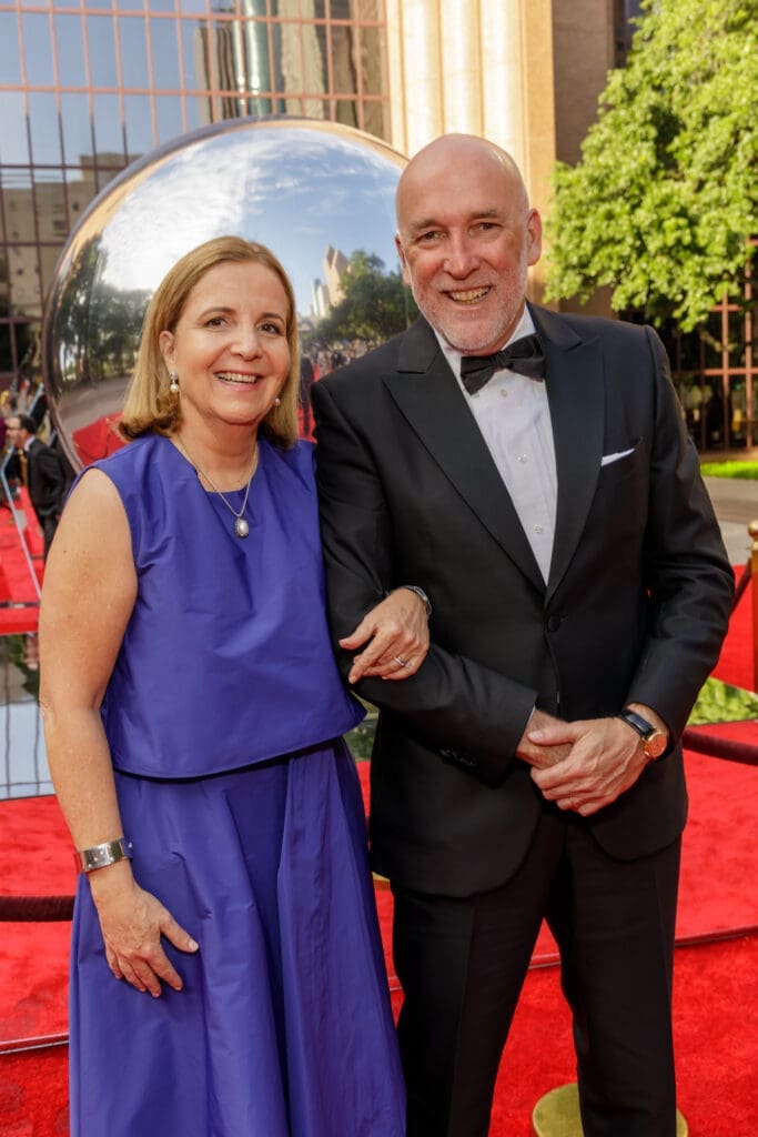 Gala chairs Isabel & Ignacio Torras at the Houston Grand Opera 'Mirror Ball' (Photo by Katy Anderson)