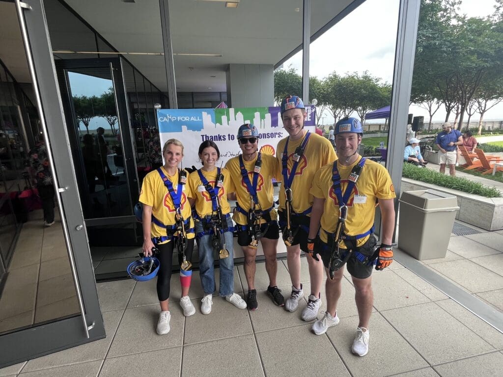 The team from Shell included Celine DeMoes, Sydney Stark, Jonathan Spranger-Sakata, Justin Ruble and Henry McNeil.