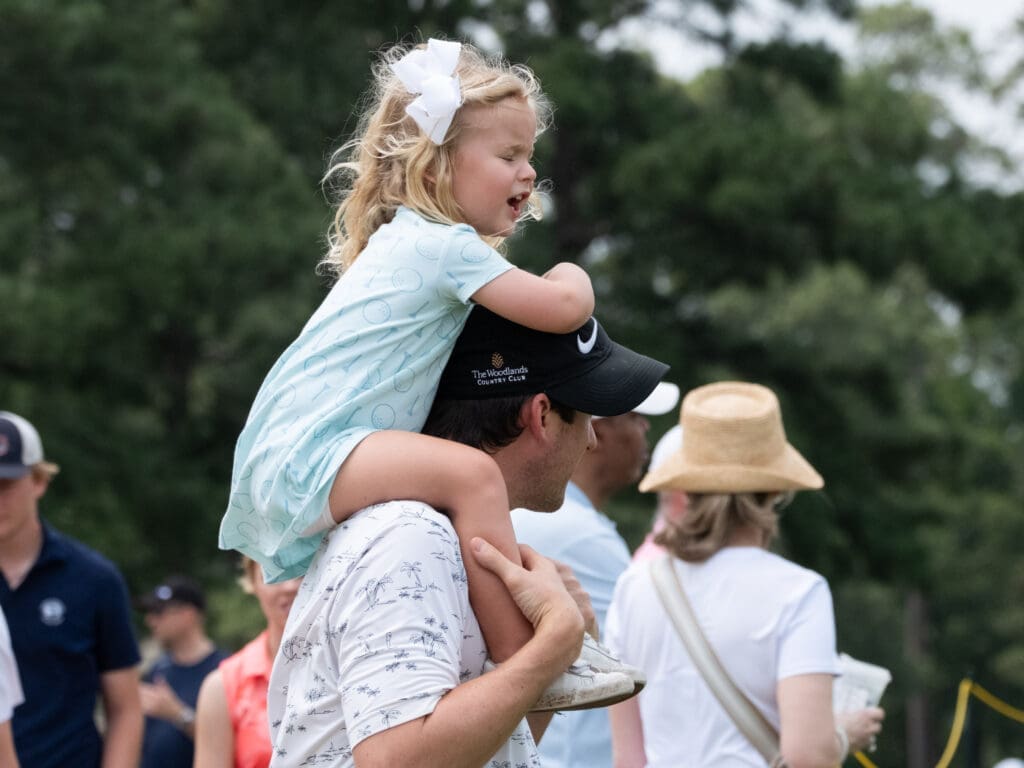 Young girls have plenty of inspiration to fuel their dreams while watching dominant golfers like Nelly Korda in The Woodlands. (Photo by F. Carter Smith) 