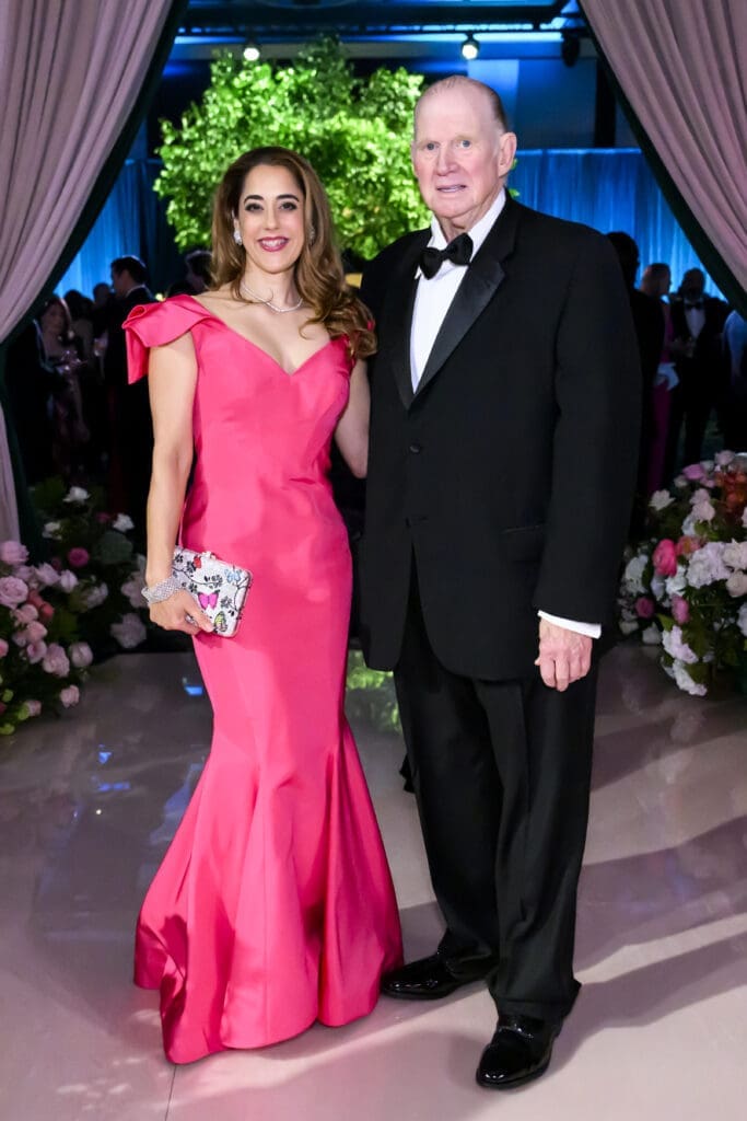 Kristina & Paul Somerville at the 'No Mountain High Enough' themed gala benefitting the Memorial Hermann  Foundation at the Hilton Americas-Houston.(Photo by Michelle Watson)