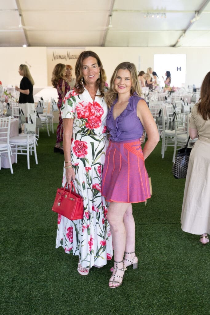 Lisa Eads, Julia Eads Grazer at the Bayou Bend fashion show and luncheon. (Photo by Wilson Parish)