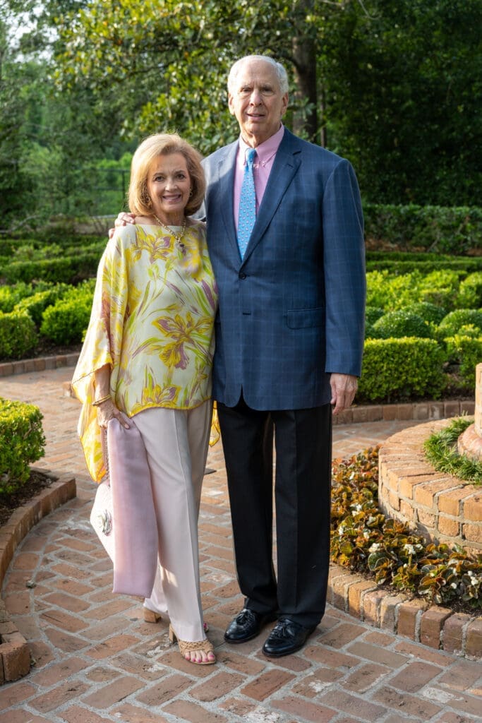 Nancy & Jim Gordon at the Bayou Bend Garden Party (Photo by Jenny Antill)